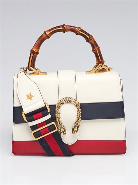 gucci red white and blue bag|handbags gucci purses small red.